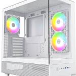 Caixa ATX Montech XR RGB Vidro Temperado Branco