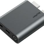 Adaptador HDMI Fêmea - USB - C Macho p/ Carregar Óculos AR - RAYNEO