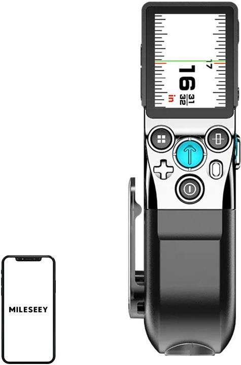 Medidor de Distância a Laser XTAPE1 c/ Fita Métrica de 100 metros - MILESEEY