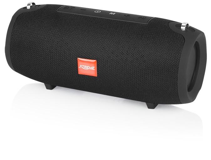 Coluna Bluetooth Portátil 2x 6W c/ Rádio FM + AUX + Acessórios (Preto) - BLOW