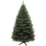 Árvore de Natal Artificial 180 cm com 1050 Ramos e Base de Aço Dobrável, Montagem Rápida, para Interior, Verde