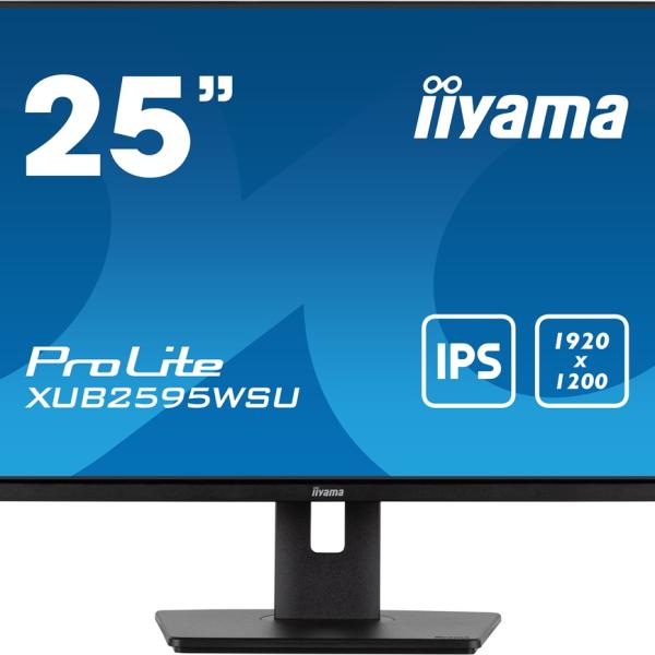 Monitor ProLite IPS LED 25 XUB2595WSU - B5 WUXGA (Preto) - IIYAMA