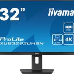 Monitor ProLite IPS LCD 31.5 XUB3293UHSN - B5 4K Ultra HD (Preto) - IIYAMA