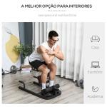 3 em 1 Placa supina multifuncional Equipamento Abdominal para Exercícios Abdominais carga 120 kg