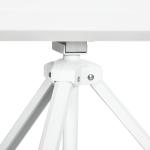 Tela de Projeção Manual com Suporte 120 Polegadas Formato 4:3 com Altura Ajustável 244x183 cm Branco