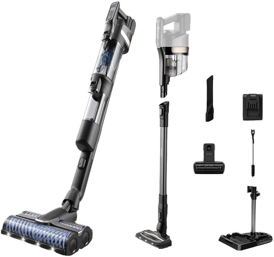 Aspirador Vertical 2 - EM - 1 Série 9000 XW9463/11 AquaTrio 25.2V 150W (Preto) - PHILIPS