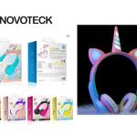 XY-212 AURICULARES BLUETOOTH FORMATO UNICORNIO RGB