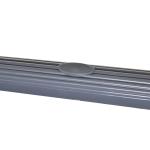 Carrinho Auxiliar com Rodas e 3 Prateleiras Carrinho de Cozinha com Armazenamento Carga 105 kg 88x44x93 cm Cinza