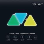 Conjunto 3x Painéis Inteligentes de Extensão LED RGB Wi - Fi/Bluetooth 2W - YEELIGHT