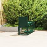 Armadilha para Animais Vivos com Porta Gaiola de Captura com Alça de Transporte para Coelhos Raposas Pequenas 60x18x20cm Verde Escuro