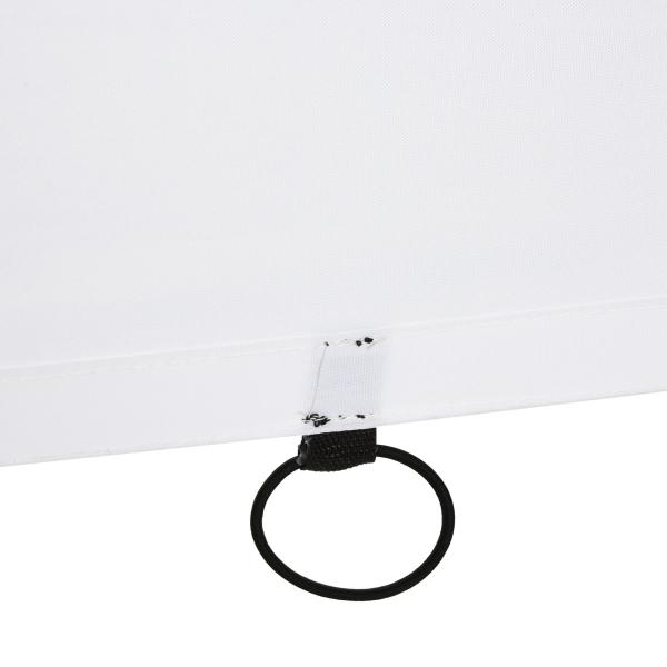Baliza de Futebol para Crianças com Lona de Precisão e Ponteria para Treino e Aperfeiçoamento 240x88x174 cm Branco