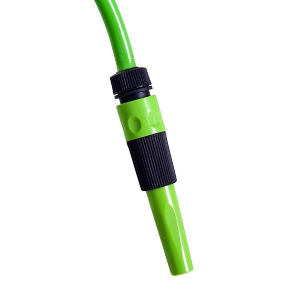 Carretel para Mangueira 15m+1,5m Enrolador de Mangueira Montado na Parede 180º Giratório 47,5x15,5x35,5cm Verde