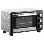 Mini Forno 16L 1400W com 3 Modos de Aquecimento Temperatura até 230°C Temporizador 60 Minutos 44x32x28,1 cm Prata