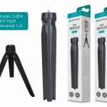 Mini Tripé Universal Novoteck Z - 004 - Compatível com Câmeras e Equipamentos de Vídeo, Portátil e Estável