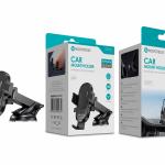 Suporte Universal NOVOTECK Z-071 para Telemóvel - Ventosa Forte, Rotação 360º, Compatível com 3.5"-6.7"