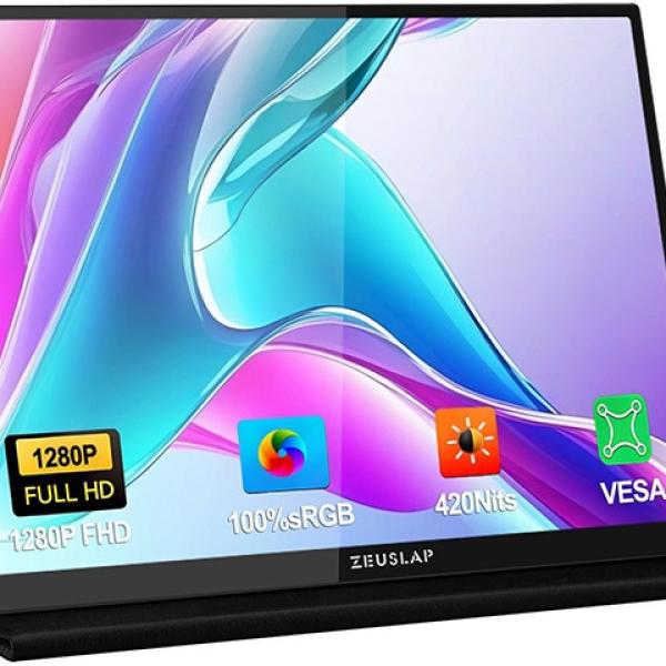 Monitor Portátil Tátil 10 Z10T Full HD - ZEUSLAP