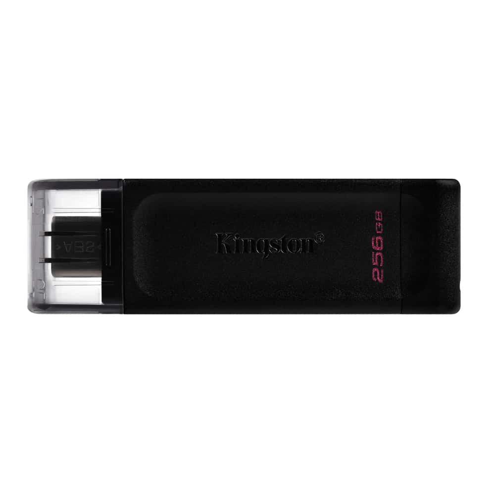 Pen drive Kingston DataTraveler 70 256Gb Type - C Preto — Recondicionado