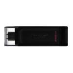 Pen drive Kingston DataTraveler 70 256Gb Type - C Preto — Recondicionado