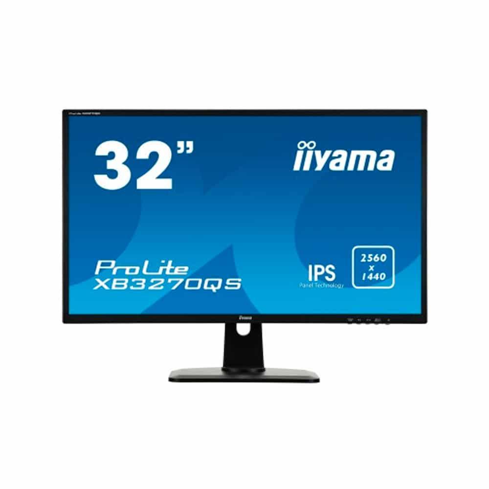 Monitor iiyama ProLite XB3270QS - B1 31.5" LED 2560 x 1440 WQHD Preto — Recondicionado