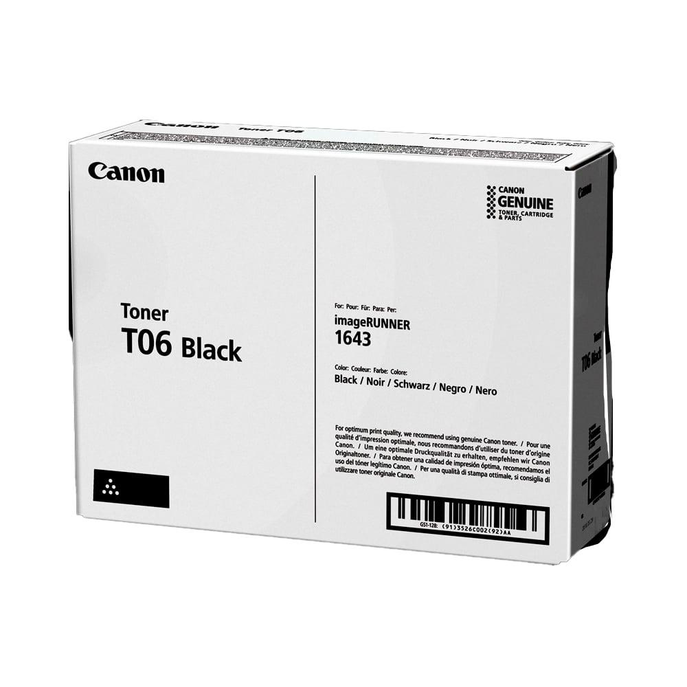 Toner Original Canon T06 Preto — Recondicionado