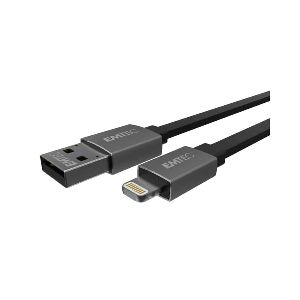 Cabo Emtec USB para Lightning T700 1.2 m — Recondicionado