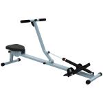 Máquina de Remo com Ecrã LCD para Academia Exercícios de Musculação ou Resistência Carga Máxima 100kg 130x47,5x67cm Cinza