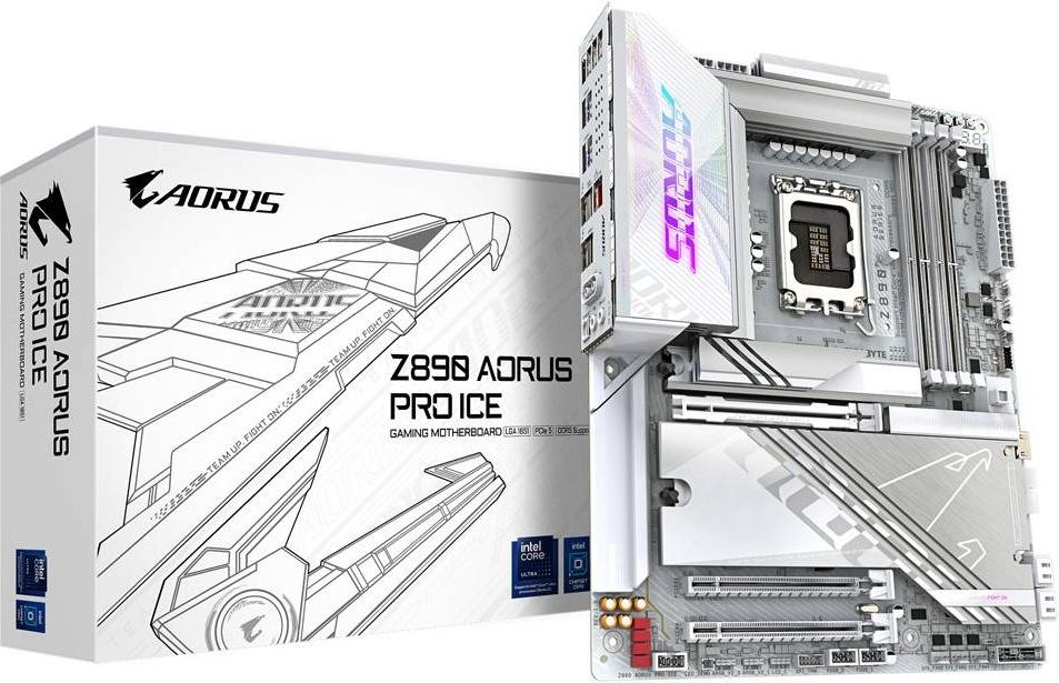 Motherboard ATX Z890 Aorus Pro Ice Skt1851 - GIGABYTE