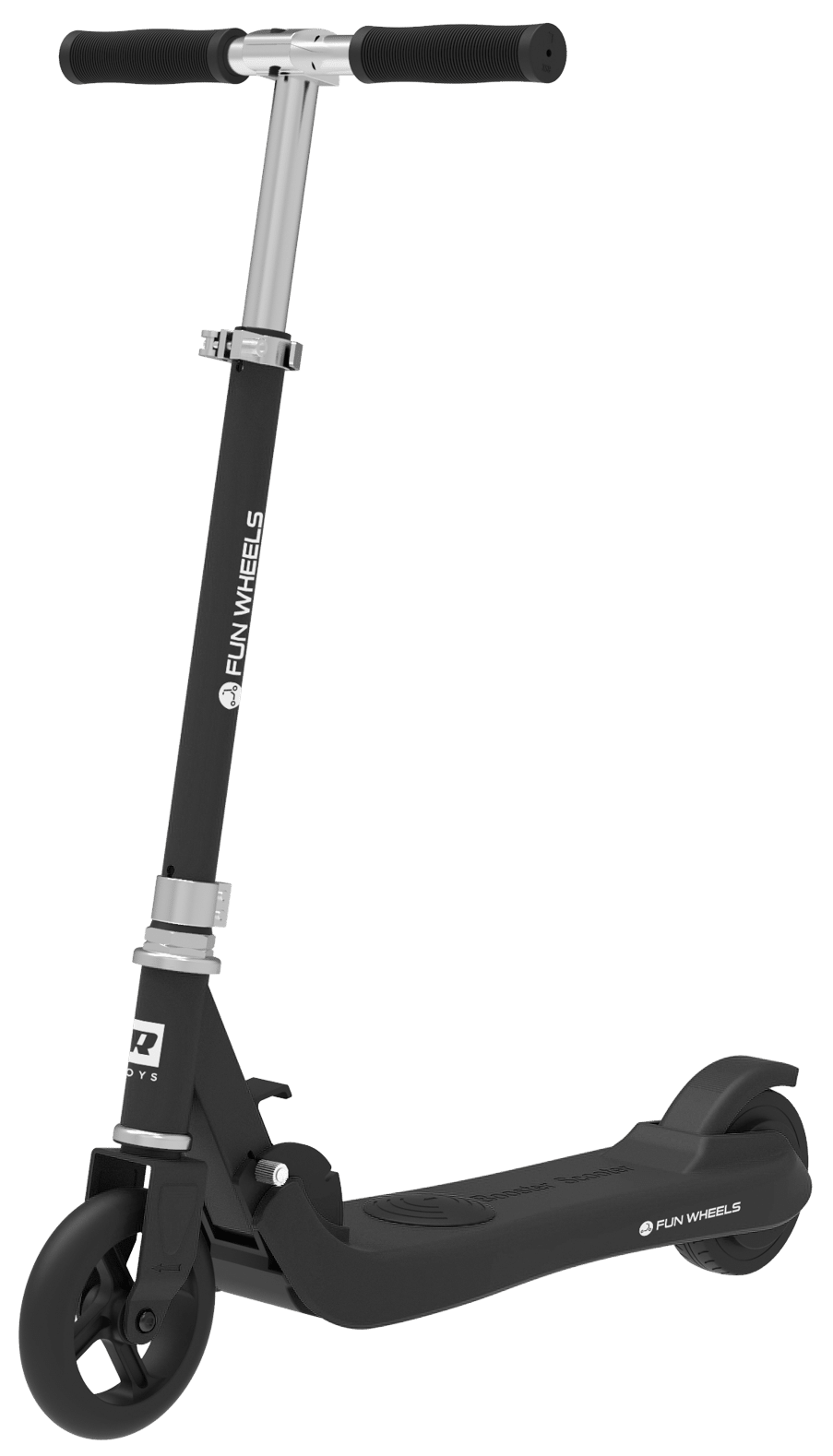 Trotinete Eléctrica Fun Wheels 100W (Preto) - REBEL
