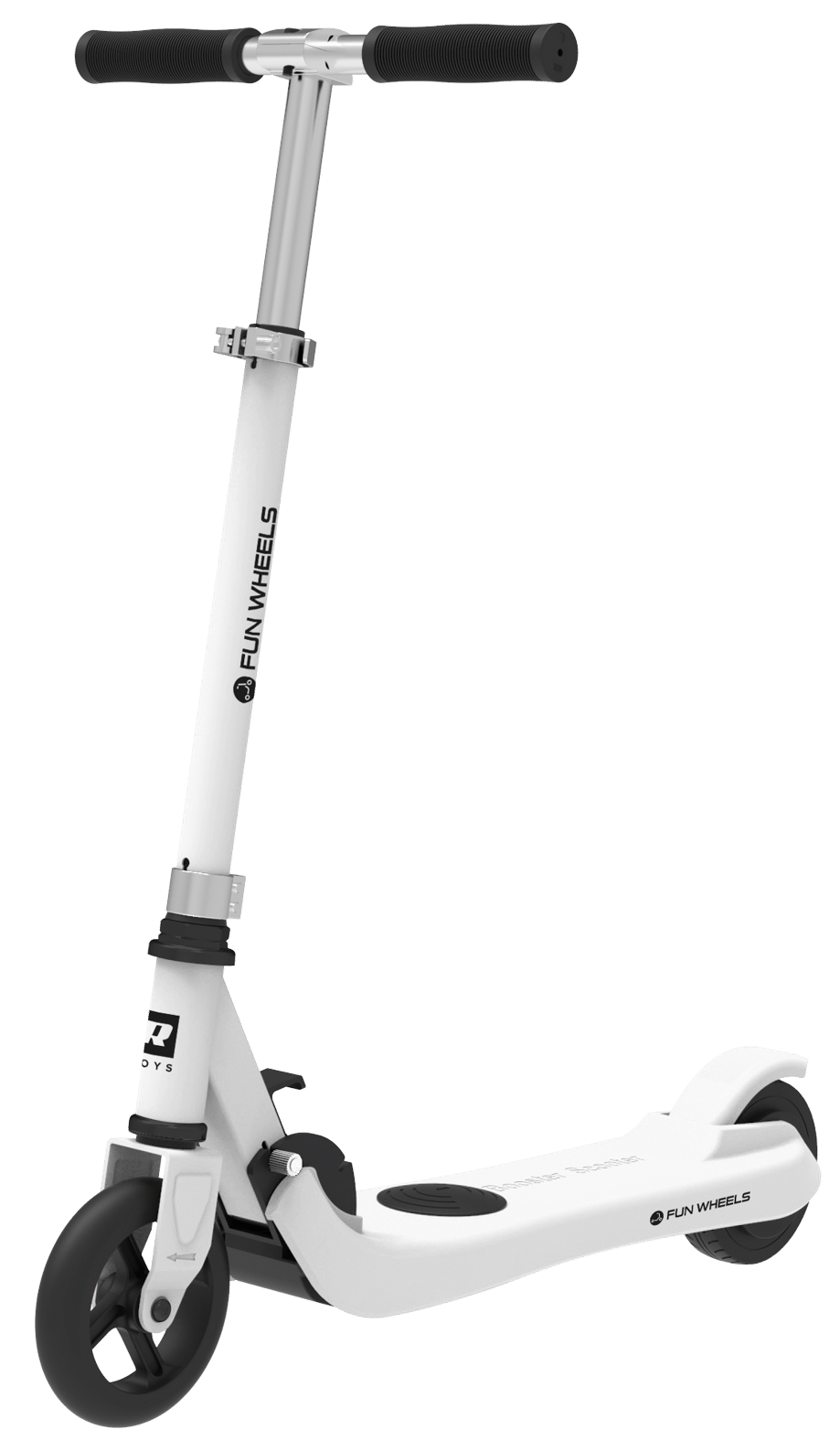Trotinete Eléctrica Fun Wheels 100W (Branco) - REBEL