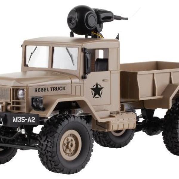 Carro RC Controlo Remoto c/ Câmara Wi - Fi (TRUCK) - REBEL
