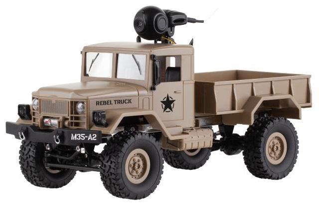 Carro RC Controlo Remoto c/ Câmara Wi - Fi (TRUCK) - REBEL