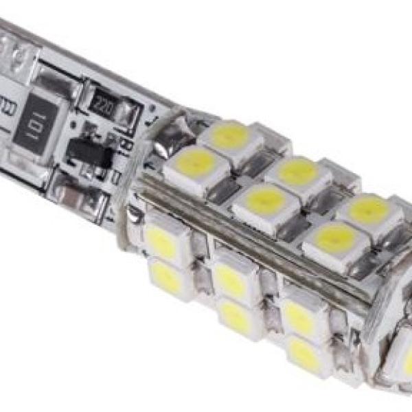 Blister 2x Lampadas T10/W5W 28 LEDs SMD 12V Branco 6000K CANBUS