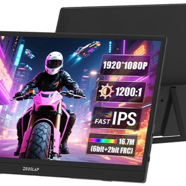 Monitor Portátil 15.6 ZB156 Full HD - ZEUSLAP