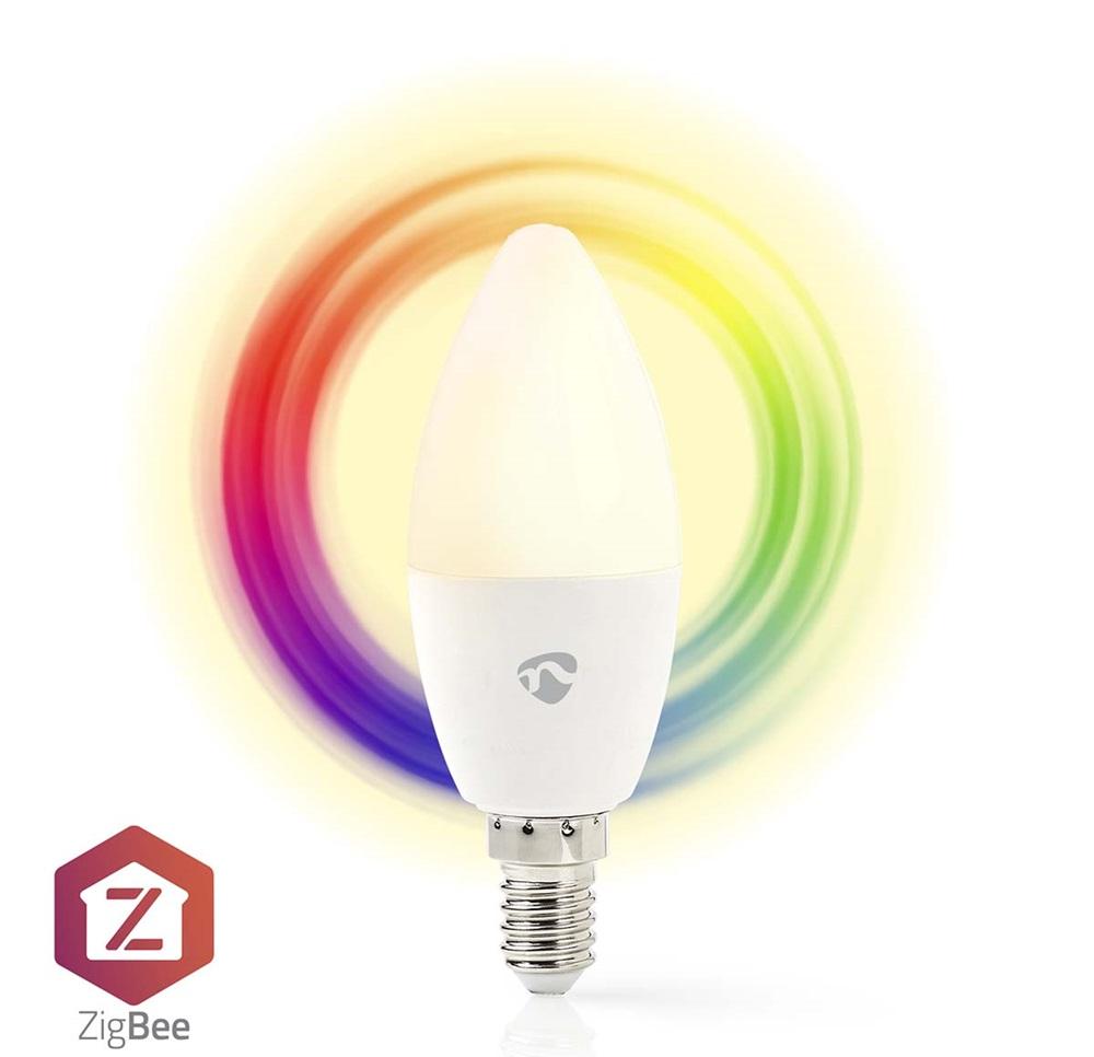 Lâmpada LED SmartLife E14 Multicolor 2200K~6500K 470Lm 4,9W - NEDIS