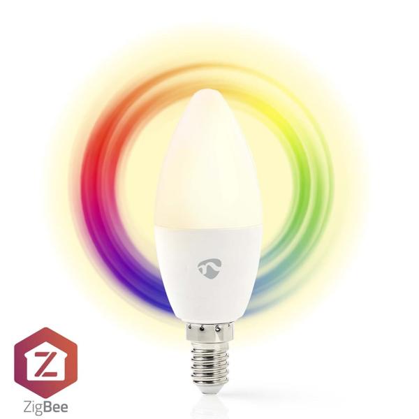Lâmpada LED SmartLife E14 Multicolor 2200K~6500K 470Lm 4,9W - NEDIS