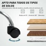 Cadeira de Escritório com Massagem Altura Ajustável Função de Aquecimento e Função de Inclinação 66x72x113 - 121 cm Cinzento Escuro