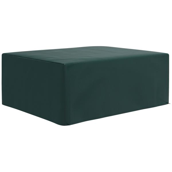 Capa Protetora para Móveis Retangular Cobertura de Móveis para Jardim Impermeável para Terraço Varanda 235x190x90 cm Verde