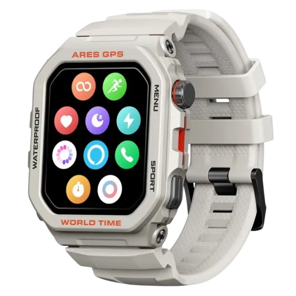 Smartwatch Ares GPS (Branco) - ZEBLAZE