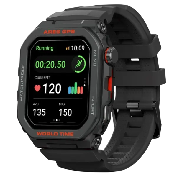 Smartwatch Ares GPS (Preto) - ZEBLAZE