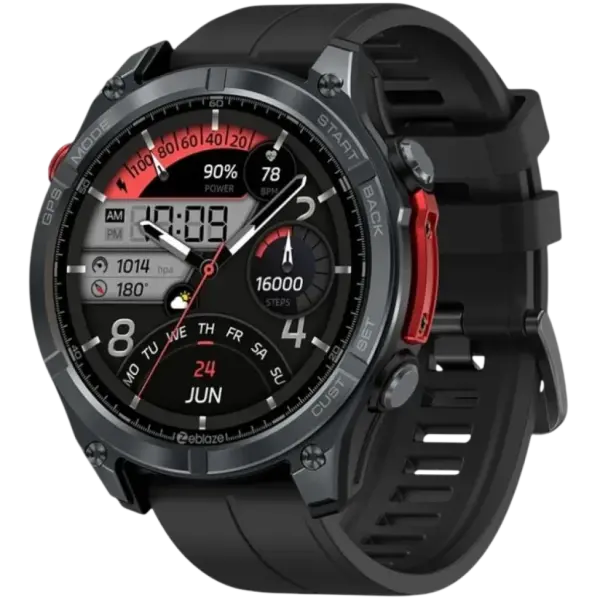 Smartwatch Stratos 4 (Preto) - ZEBLAZE