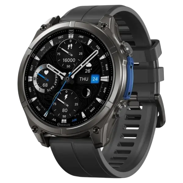 Smartwatch Vibe 8 Abyss (Preto) - ZEBLAZE
