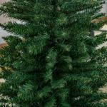 Árvore de Natal Artificial 150cm Ignífugo com 294 Pontas de Ramo PVC Decoração de Natal para Interiores Verde