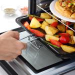 Mini Forno 16L 1400W com 3 Modos de Aquecimento Temperatura até 230°C Temporizador 60 Minutos 44x32x28,1 cm Prata