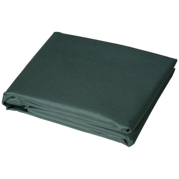 Capa para Móveis de Jardim Capa Protetora para Baloiços de Exterior com Zíper 205x124x164cm Verde
