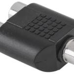 Ficha Adaptadora RCA Femea - 2x RCA Femea