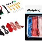 Kit de Instalação de Amplificador p/ Auto - Rádio - PEIYING