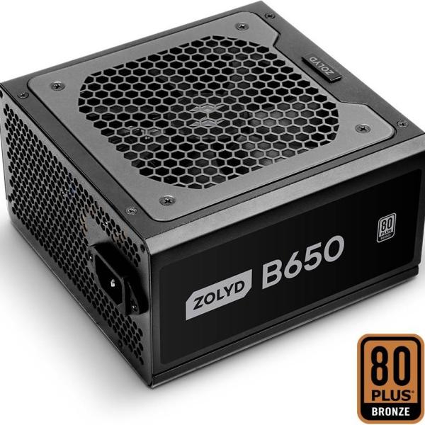 Fonte de Alimentação ATX B650 650W 80 Plus Bronze - ZOLYD