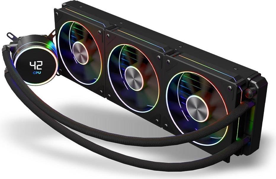 Water Cooler CPU Hyperflow ARGB All - In - One 360mm (Preto) - ZOLYD