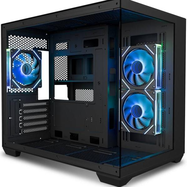 Caixa Micro - ATX Pulsar Vidro Temperado (Preto) - ZOLYD