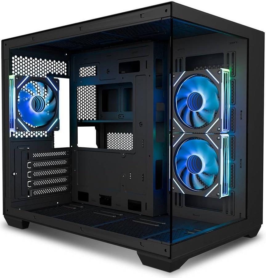Caixa Micro - ATX Pulsar Vidro Temperado (Preto) - ZOLYD